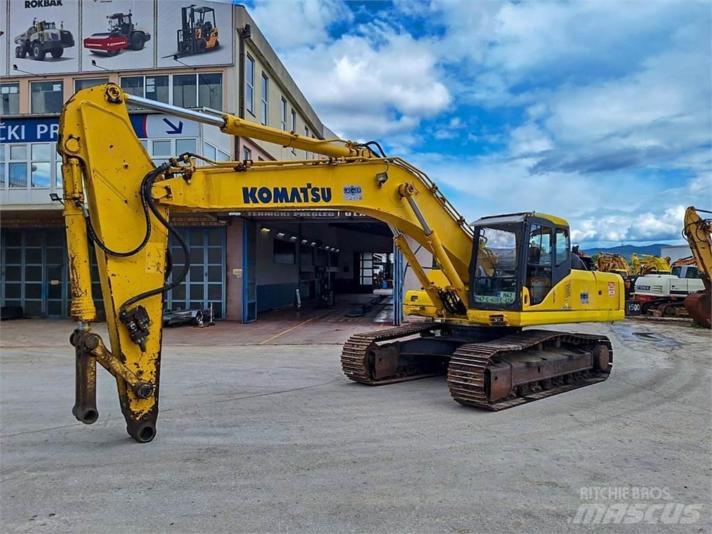 Komatsu PC340NLC-7K Roomikekskavaatorid