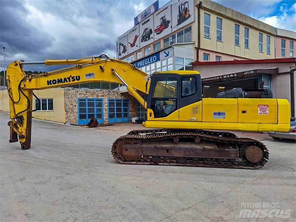 Komatsu PC340NLC-7K Roomikekskavaatorid