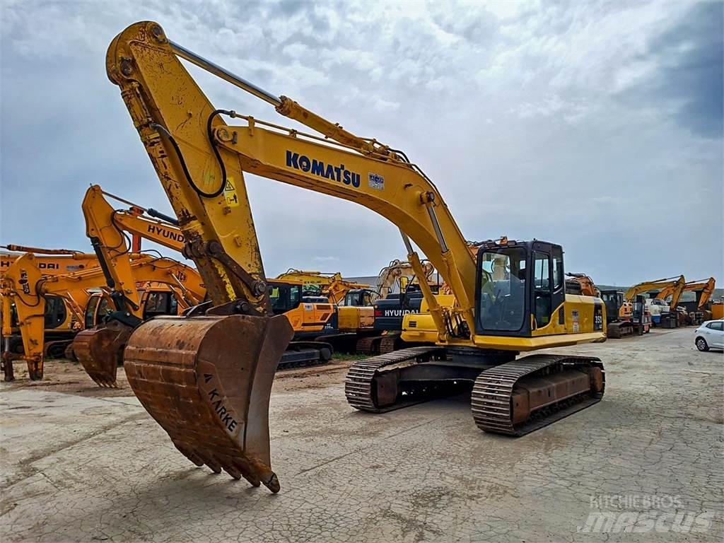 Komatsu PC350LC-8 Roomikekskavaatorid