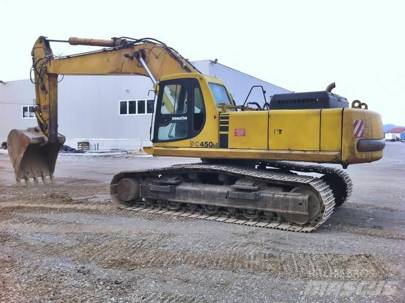 Komatsu PC450LC-6 Roomikekskavaatorid