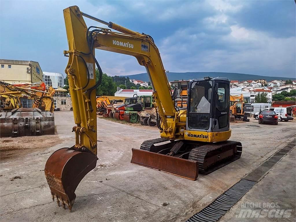 Komatsu PC78MR-6 Miniekskavaatorid < 7 t