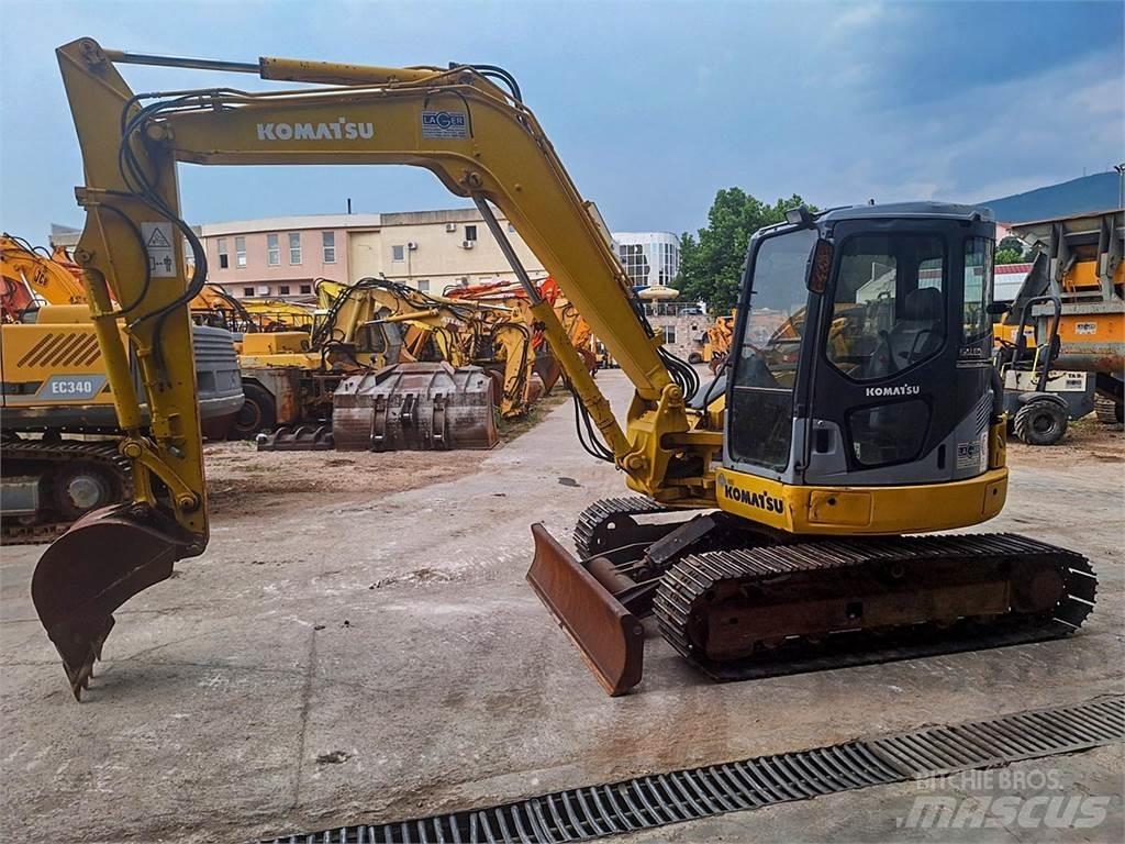 Komatsu PC78MR-6 Miniekskavaatorid < 7 t