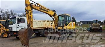 Komatsu PW160-7EO Ratasekskavaatorid