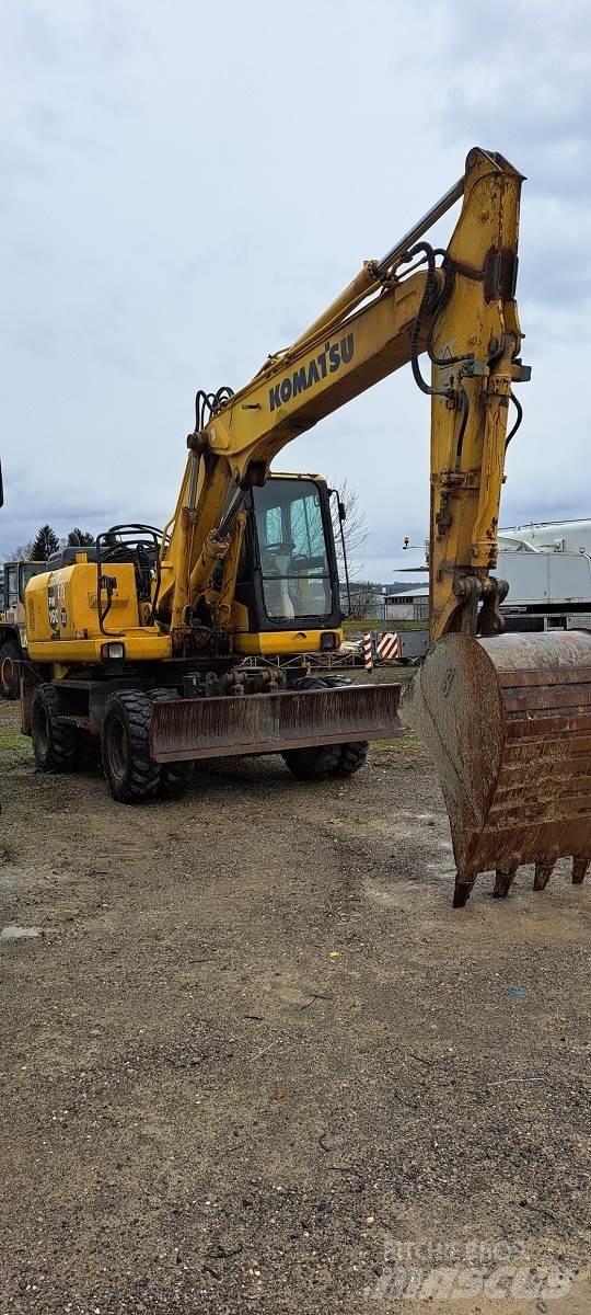 Komatsu PW160-7EO Ratasekskavaatorid