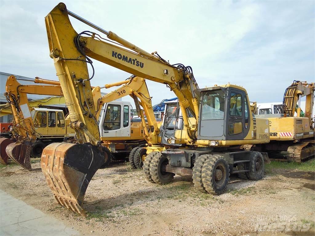 Komatsu PW170ES-6K Ratasekskavaatorid