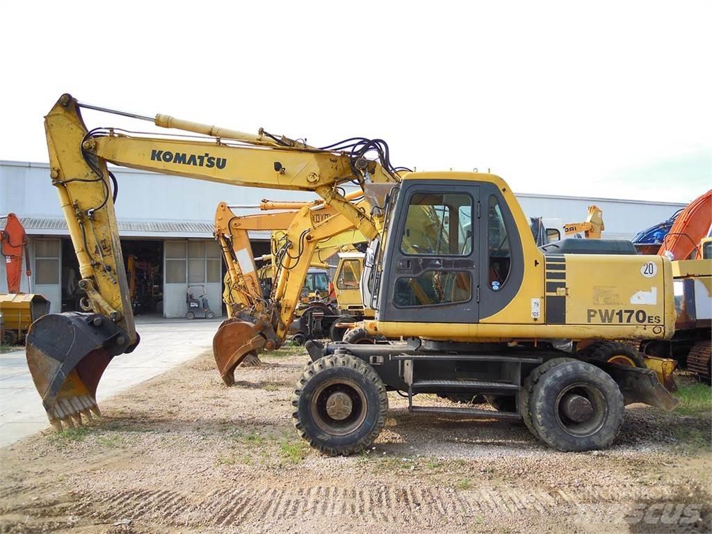 Komatsu PW170ES-6K Ratasekskavaatorid