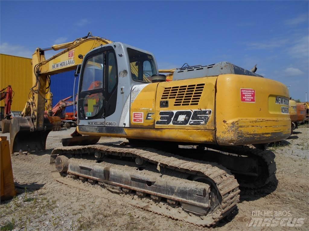 New Holland E 305EL Roomikekskavaatorid