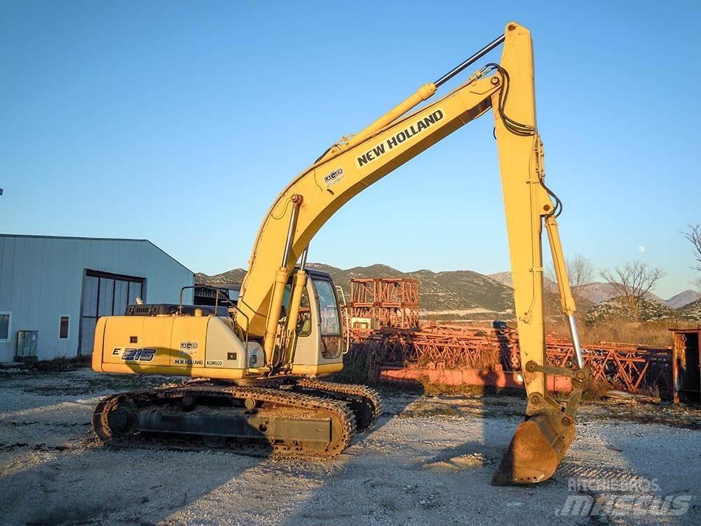 New Holland E215 Roomikekskavaatorid