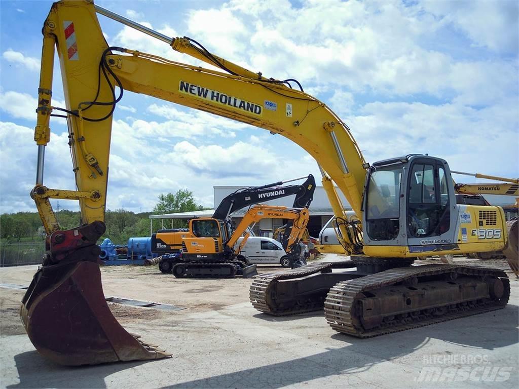 New Holland E305 Roomikekskavaatorid