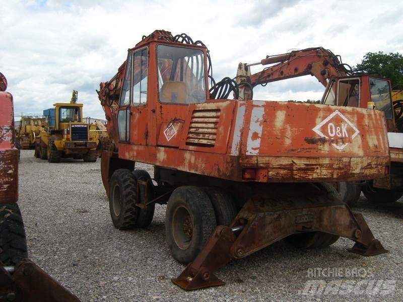 O&K MH6 Ratasekskavaatorid
