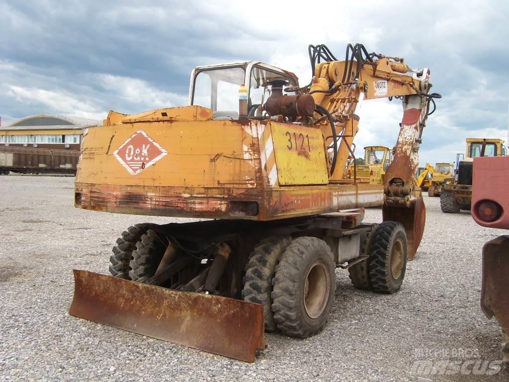 O&K MH6 Ratasekskavaatorid