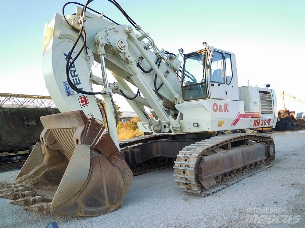 Terex O&K RH30-E Roomikekskavaatorid