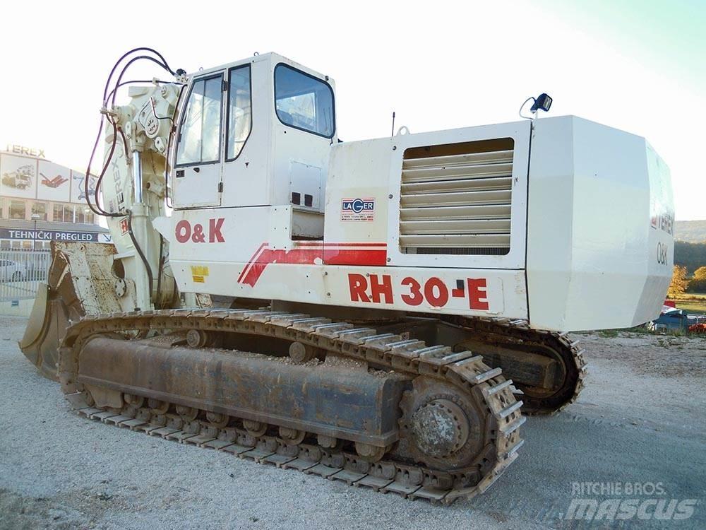 Terex O&K RH30-E Roomikekskavaatorid