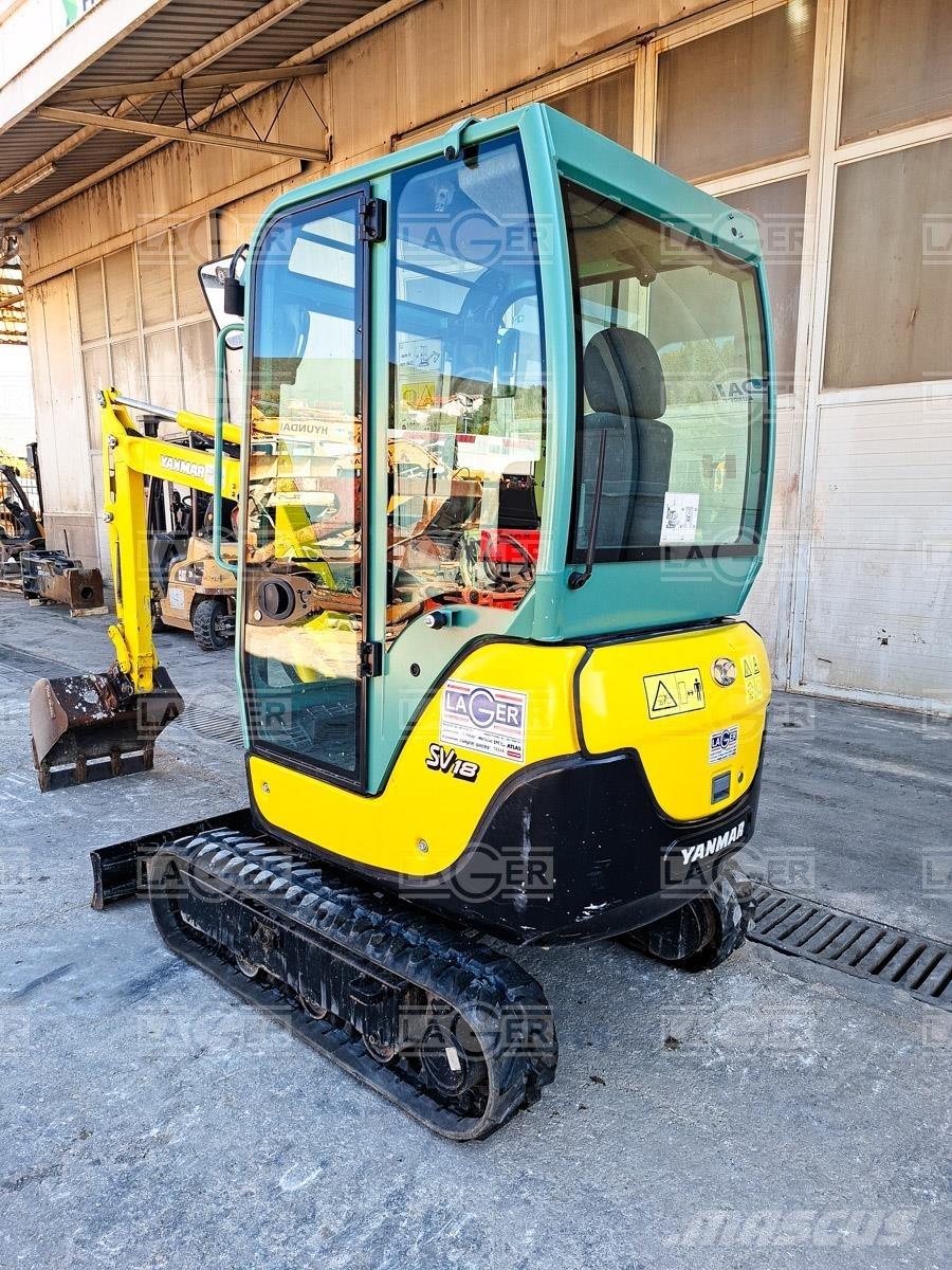 Yanmar SV18 Miniekskavaatorid < 7 t