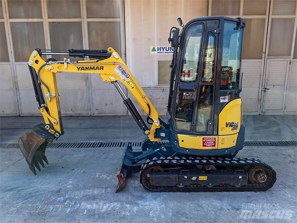 Yanmar VIO 26-6 Miniekskavaatorid < 7 t
