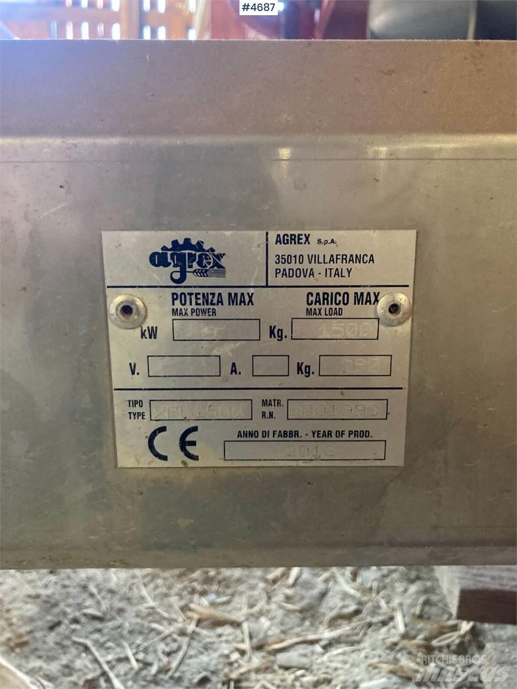 Agrex XP1 1500 Külvikud