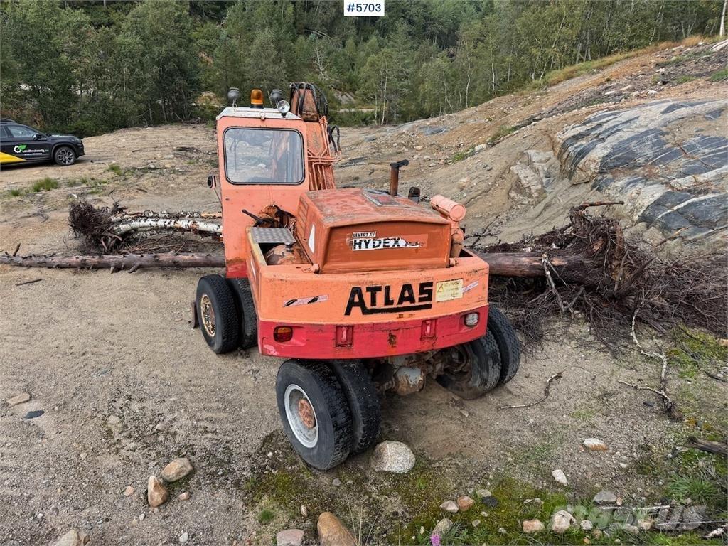 Atlas 1602 D Roomikekskavaatorid