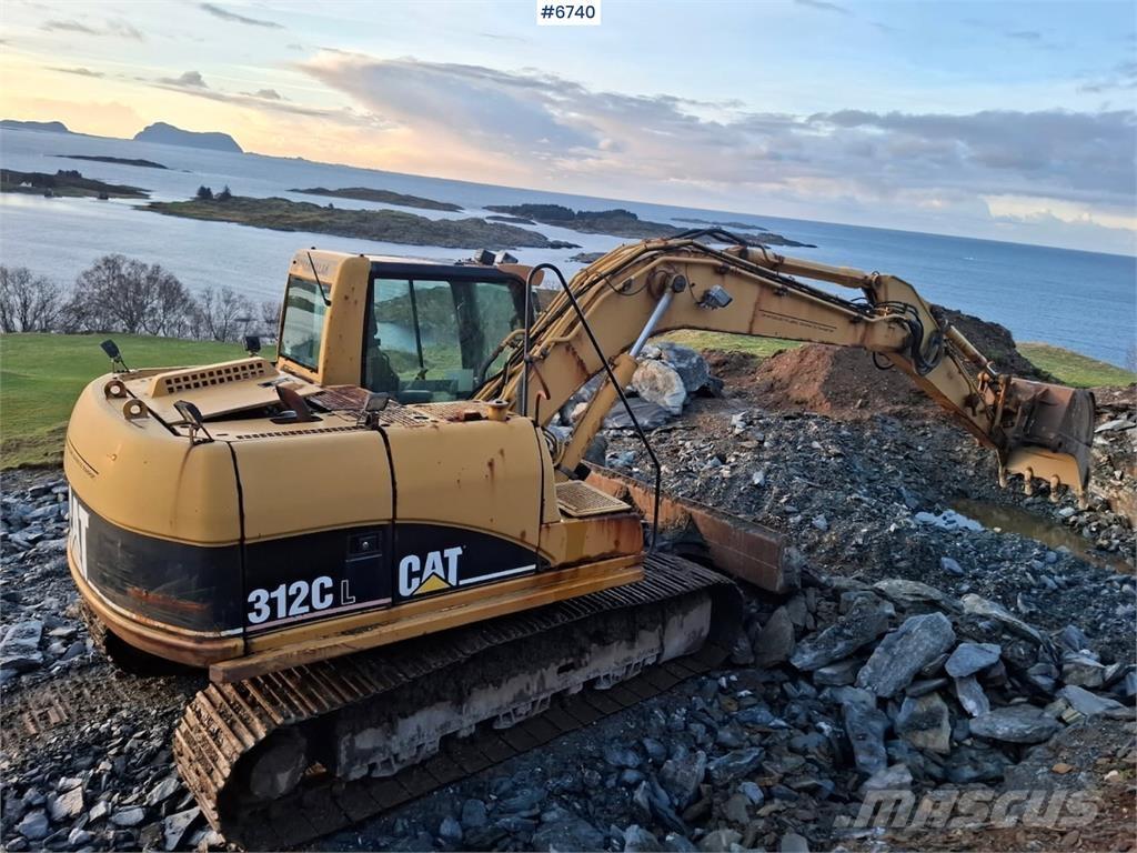 CAT 312C L Roomikekskavaatorid