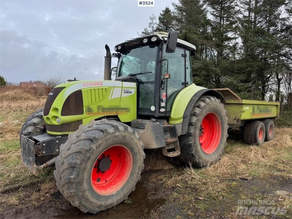 CLAAS Arion 630 C Traktorid