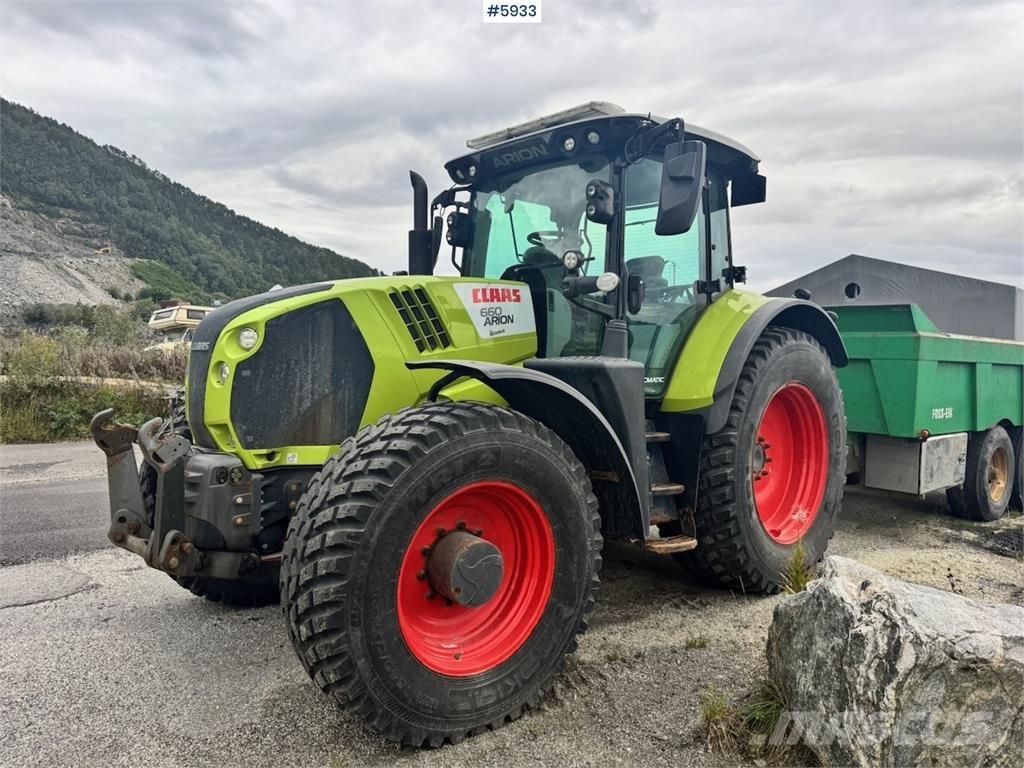 CLAAS Arion 660 Traktorid