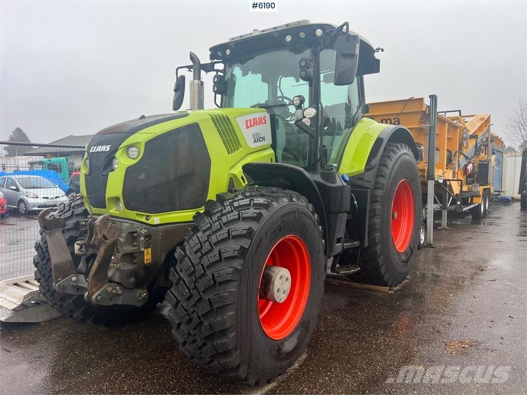 CLAAS Axion 830 Traktorid