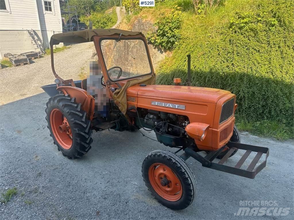 Fiat 215 L Traktorid
