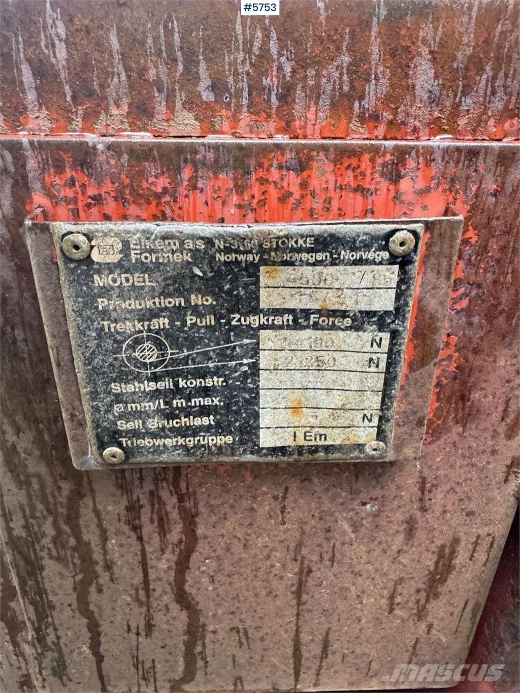  Formek 4500 Muud osad