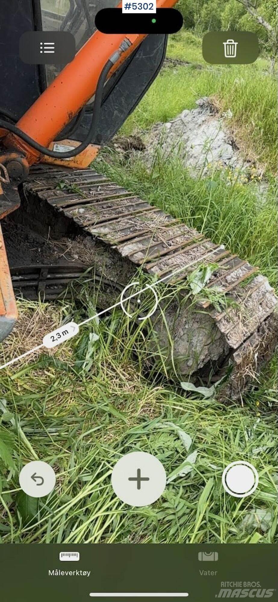 Hitachi EX60 Roomikekskavaatorid