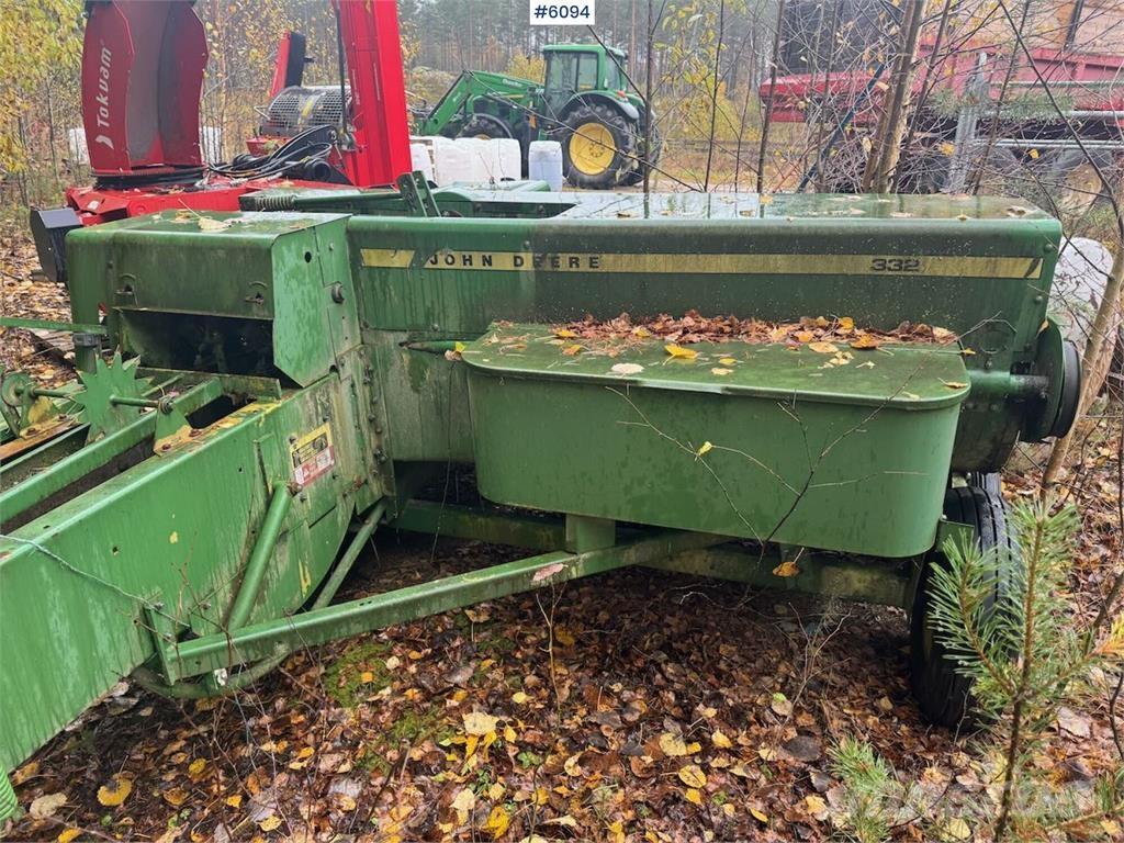John Deere 332 Muud saagikoristusmasinad