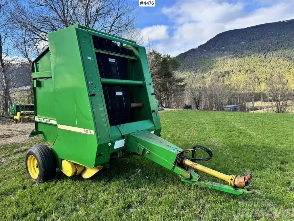 John Deere 550 Muu silokoristustehnika