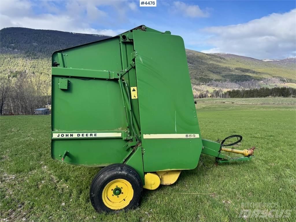 John Deere 550 Muu silokoristustehnika