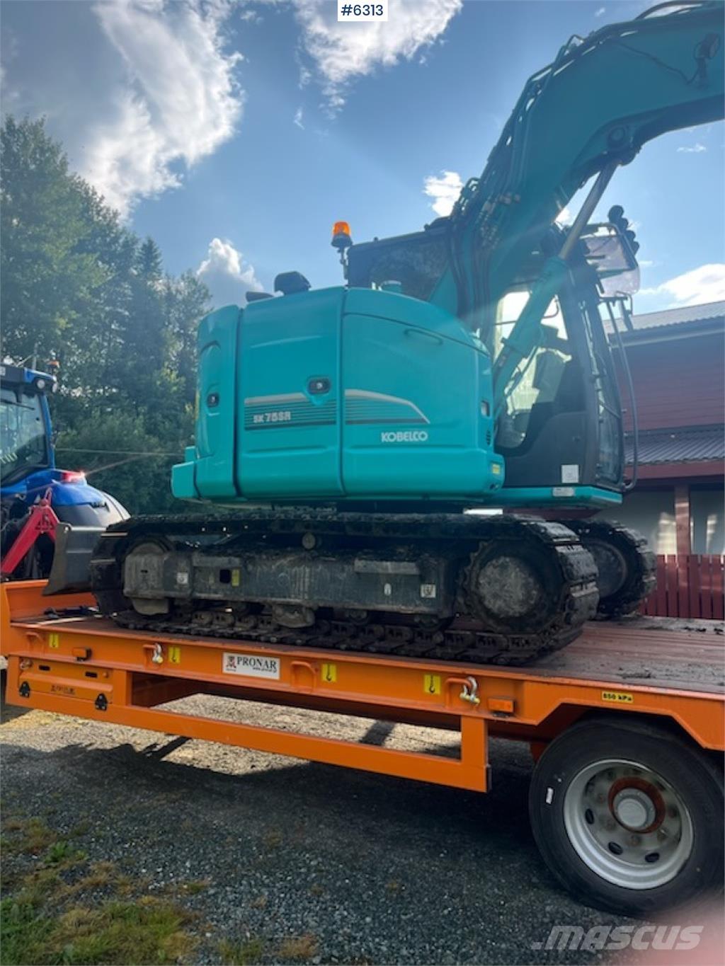 Kobelco SK75SR-3E Roomikekskavaatorid