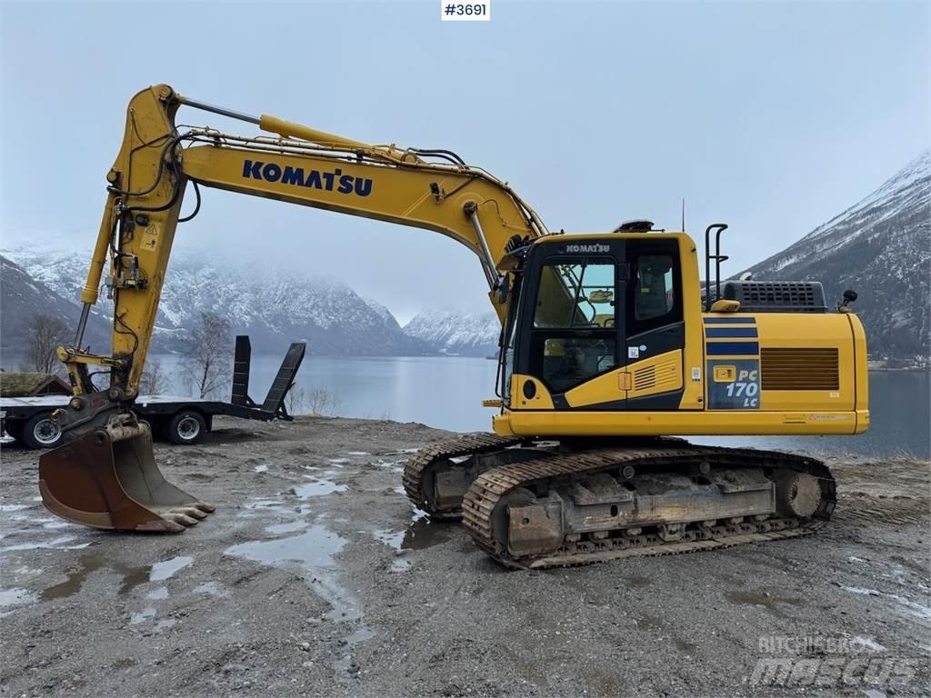 Komatsu PC 170 LC Roomikekskavaatorid
