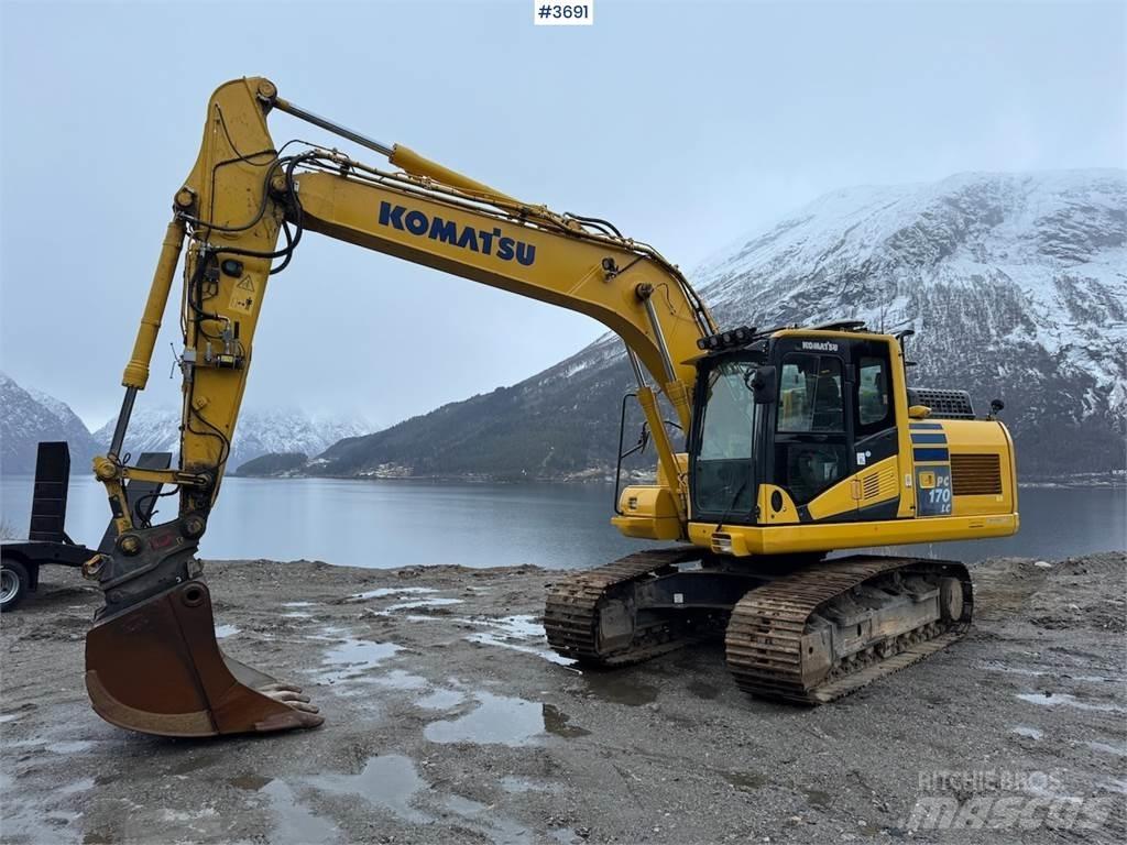 Komatsu PC 170 LC Roomikekskavaatorid