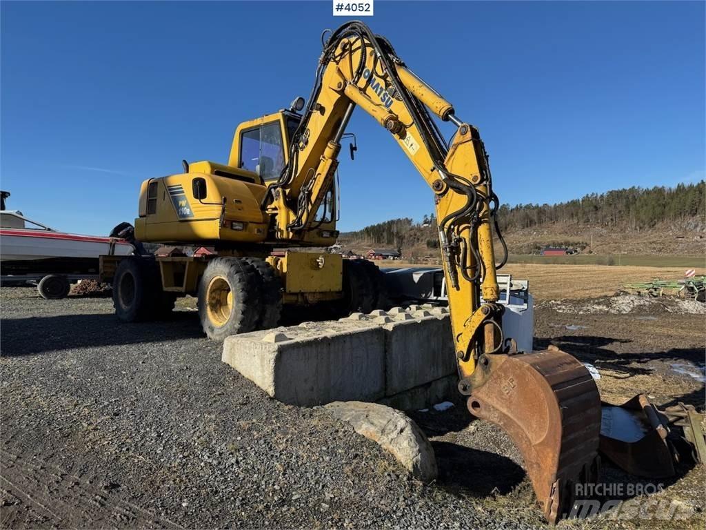 Komatsu PW 110R Roomikekskavaatorid