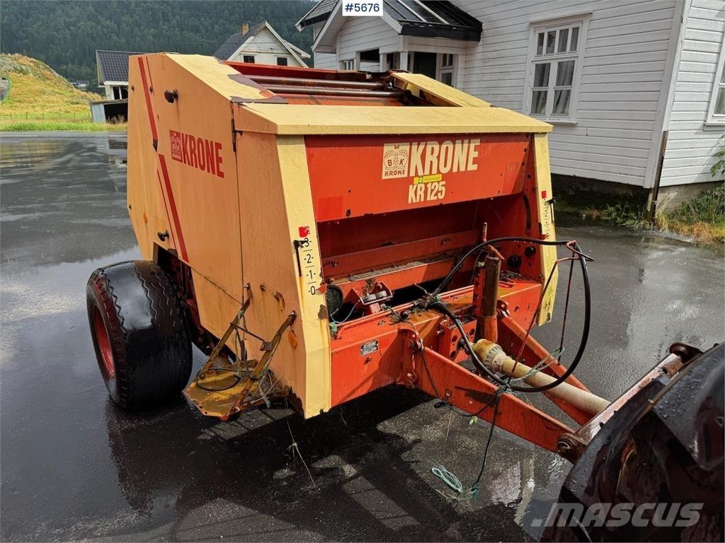 Krone KR 125 Muud saagikoristusmasinad