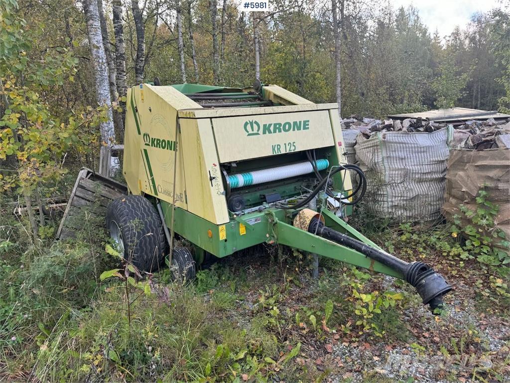 Krone KR 125 Muud saagikoristusmasinad