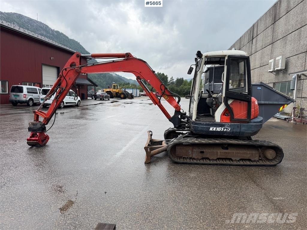 Kubota KX 161-3 Roomikekskavaatorid