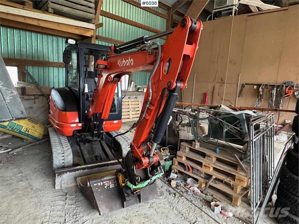 Kubota kx71-3 Roomikekskavaatorid