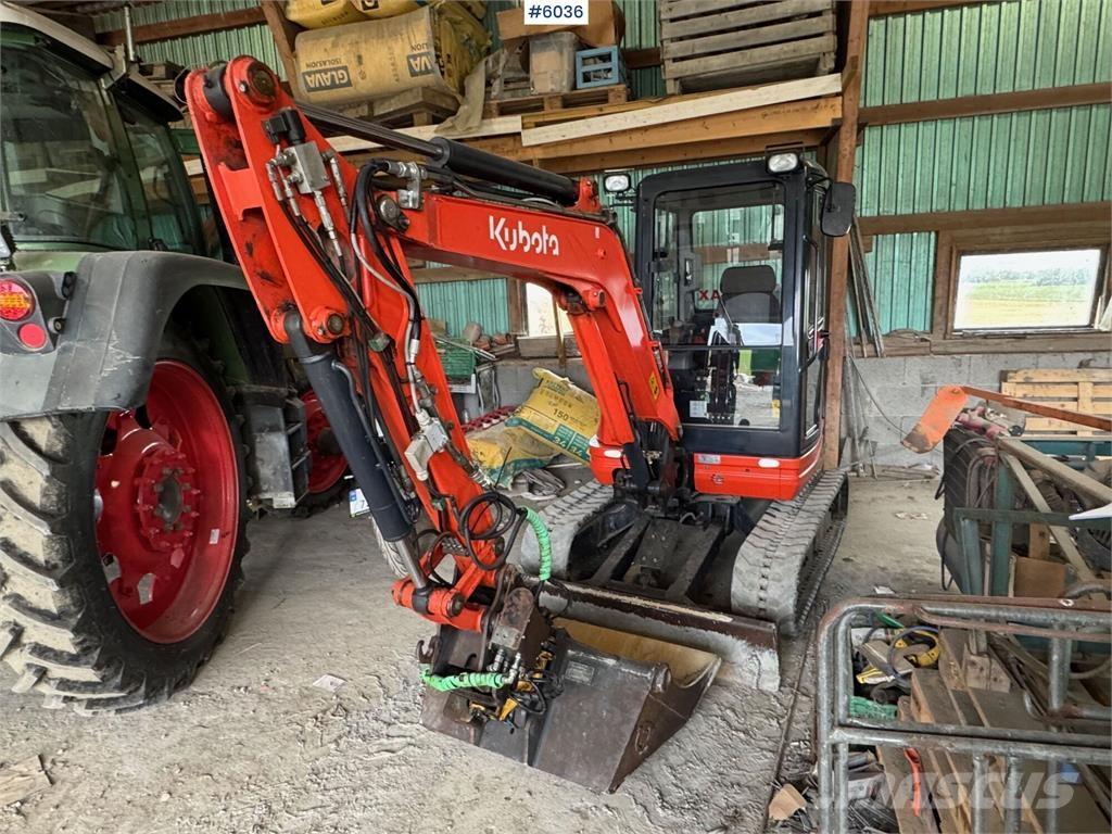 Kubota kx71-3 Roomikekskavaatorid