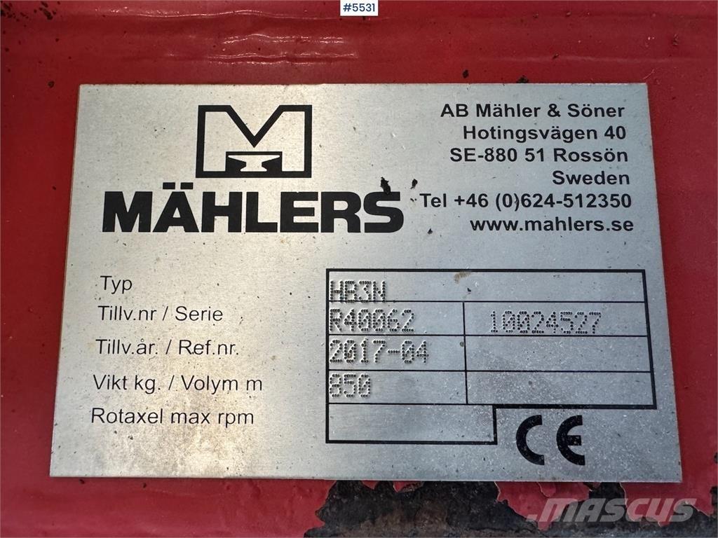 Mählers HR3N Lumesahad