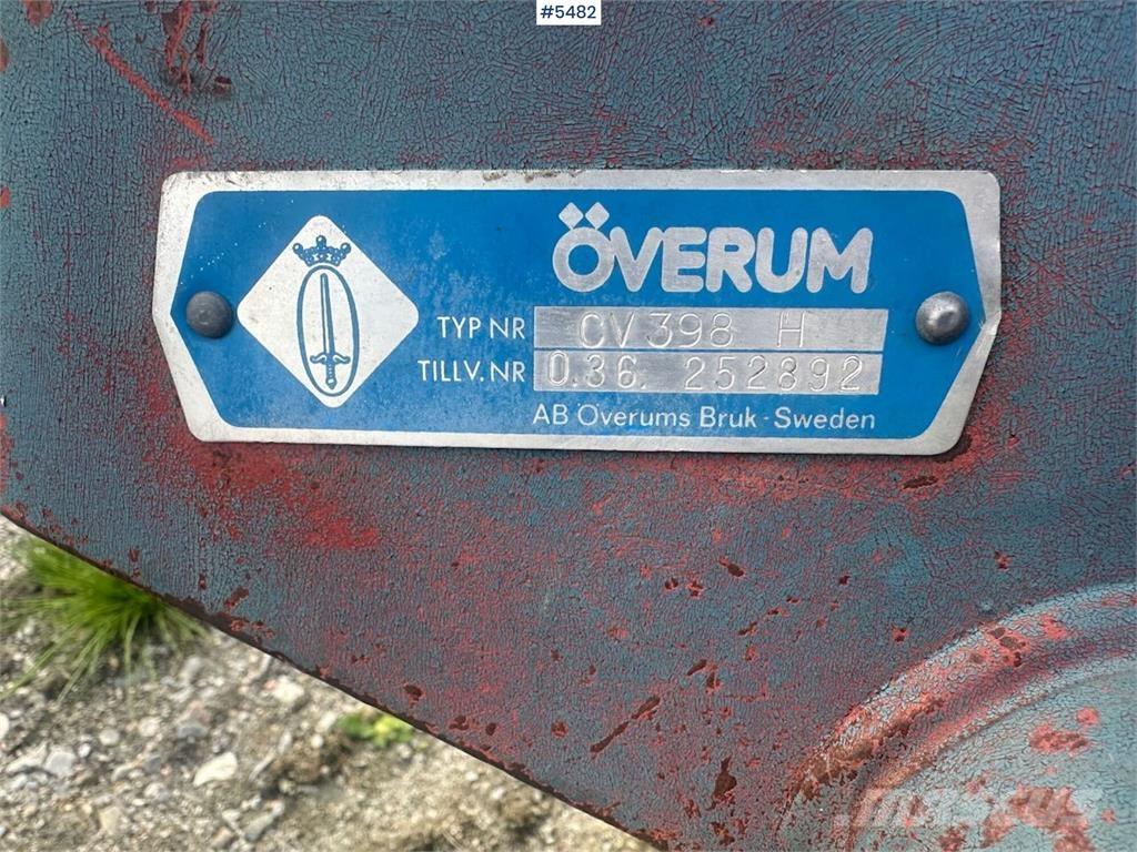  Øverum CV 398 H Muud mullaharimismasinad ja tarvikud