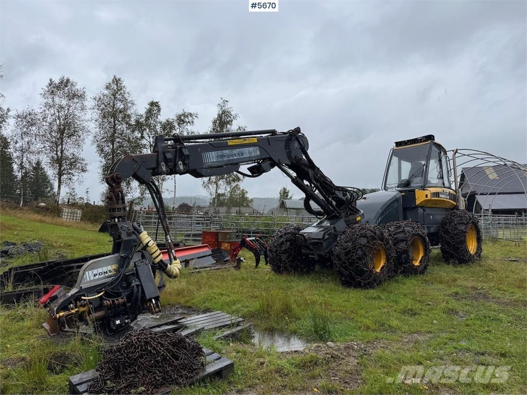Ponsse Ergo Harvesterid