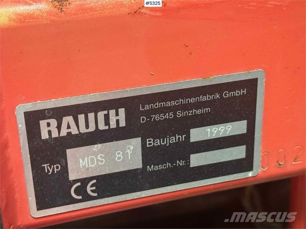 Rauch MDS 81 Külvikud