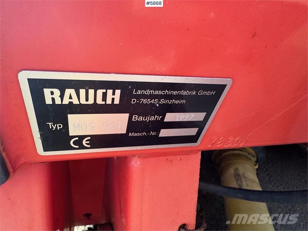 Rauch MDS 921 Külvikud
