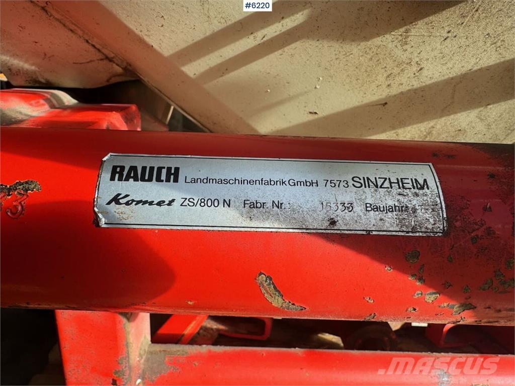 Rauch ZS800 Külvikud