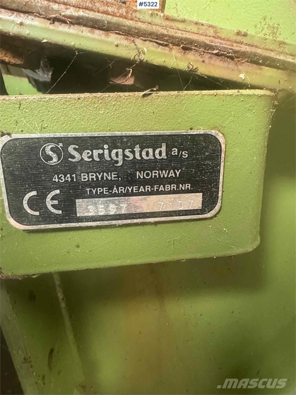  Serigstad FS 134 Muud saagikoristusmasinad
