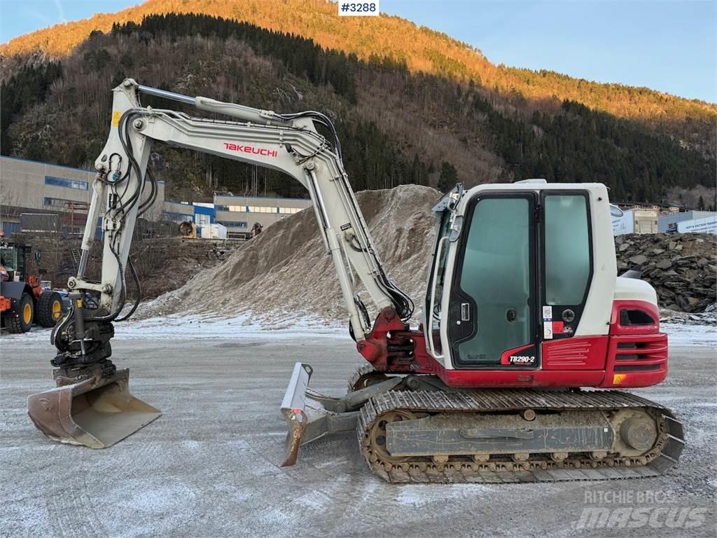 Takeuchi TB 290-2 Roomikekskavaatorid