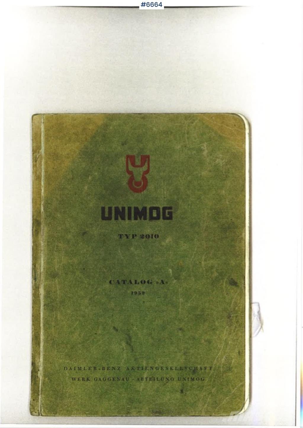 Unimog Typ 2010 Muud veokid