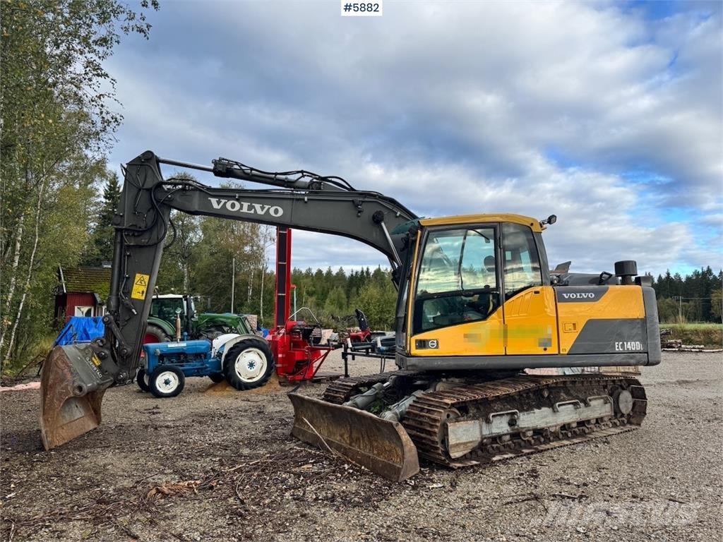 Volvo EC140DL Roomikekskavaatorid